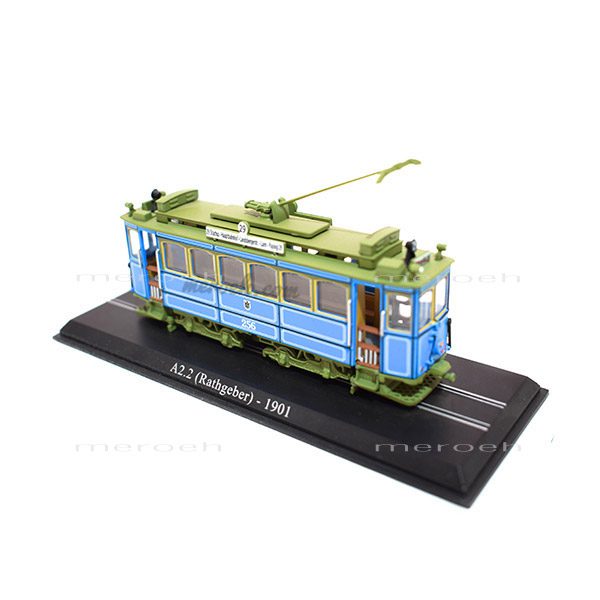 ماکت قطار شهری Atlas Collections مدل A2.2 (Rathgeber) 1901 Tram