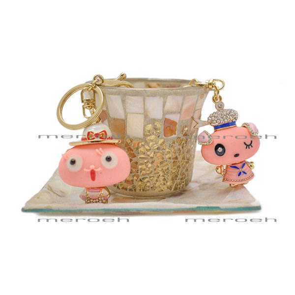 جاکلیدی Nadasa طرح گربه با کلاه کلاسیک