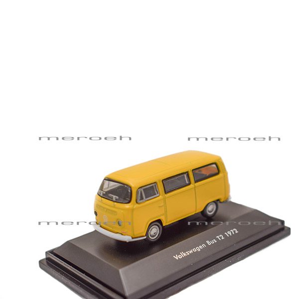 ماکت ماشین Welly مدل Volkswagen Bus T2 1972