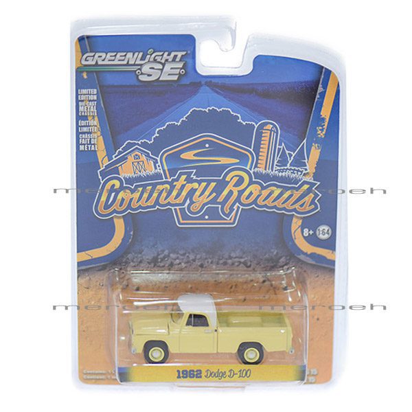 ماکت وانت GreenLight مدل 1962 Dodge D-100