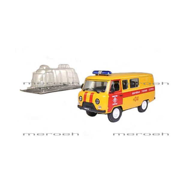 ماکت ماشین خدمات اضطراری روسی Deagostini مدل AGS UA3 3909