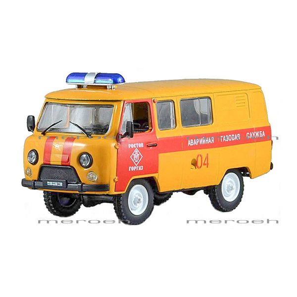 ماکت ماشین خدمات اضطراری روسی Deagostini مدل AGS UA3 3909