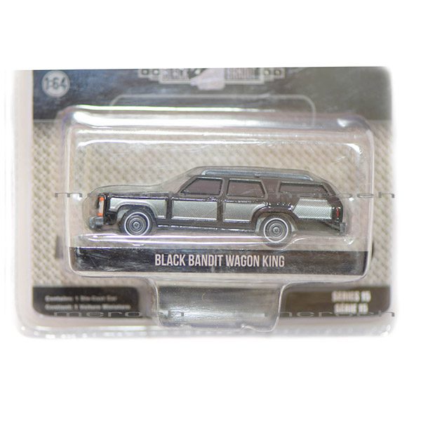 ماکت ماشین GreenLight مدل Black Bandit Wagon King