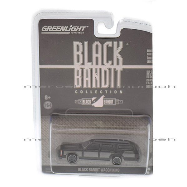 ماکت ماشین GreenLight مدل Black Bandit Wagon King