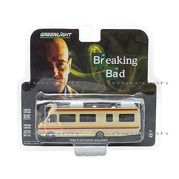 ماکت ون فیلم Breaking Bad برند GreenLight مدل ۱۹۸۶ Fleetwood Bounder