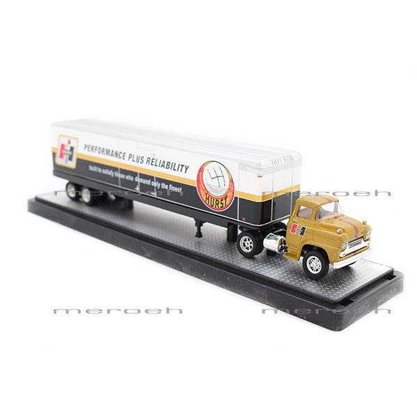 ماکت ماشین M2 مدل ۱۹۵۸ Chevrolet LCF & Hurst Trailer