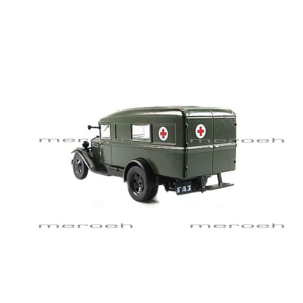 ماکت ماشین آمبولانس ارتشی روسی De Agostini مدل Gaz M55