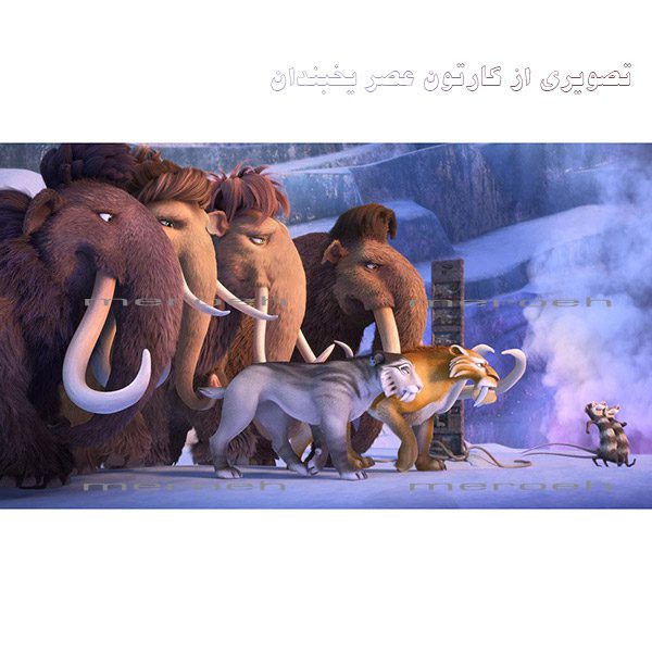 فیگور ماموت کارتون Ice Age مدل Manny