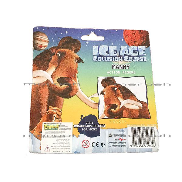 فیگور ماموت کارتون Ice Age مدل Manny
