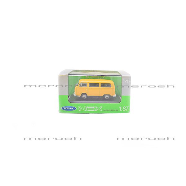 ماکت ماشین Welly مدل Volkswagen Bus T2 1972