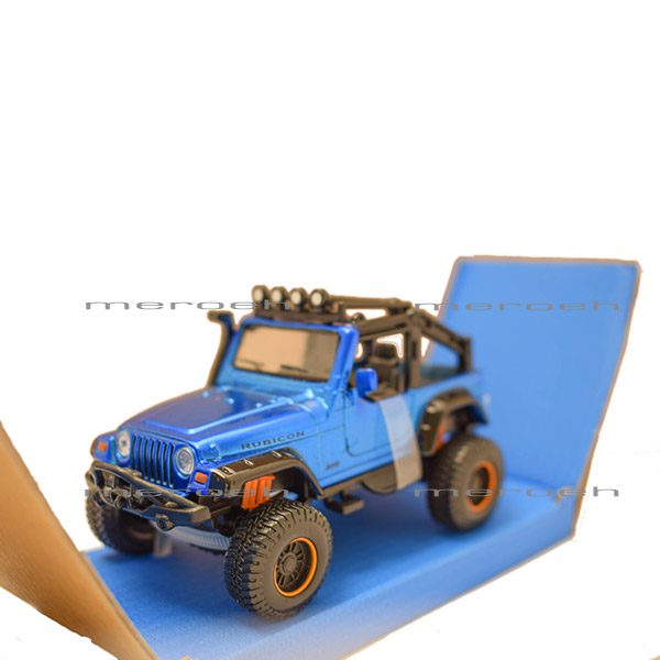 ماکت ماشین جیپ Maisto مدل Jeep Wrangler Rubicon با مقیاس 1:35