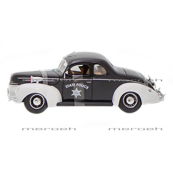 ماکت ماشین پلیس Maisto مدل 1939 Ford Deluxe
