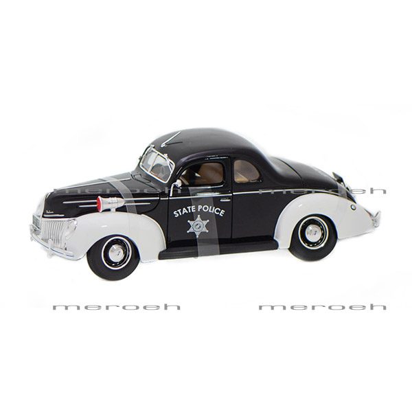 ماکت ماشین پلیس Maisto مدل 1939 Ford Deluxe