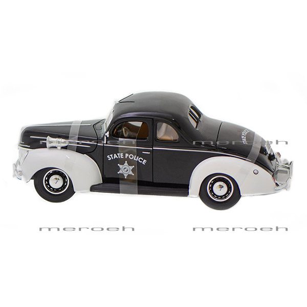 ماکت ماشین پلیس Maisto مدل 1939 Ford Deluxe