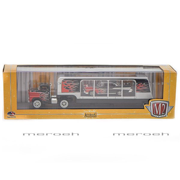 ماکت تریلر Ford COE حامل ماشین Ford Fairlane 500