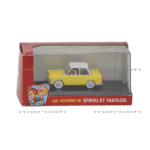 ماکت ماشین سری فیلم Les Voitures De Spirou Et Fantasio