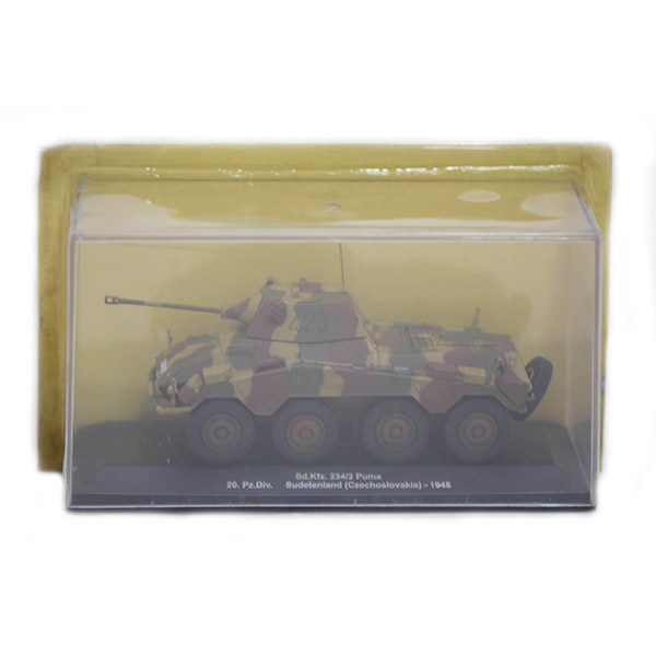 ماکت تانک Eaglemoss مدل Sd Kfz 234/2 Puma Sudetenland