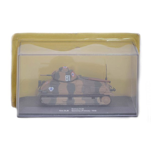ماکت تانک Eaglemoss مدل Somua S-35 Quesnoy (France) ۱۹۴۰