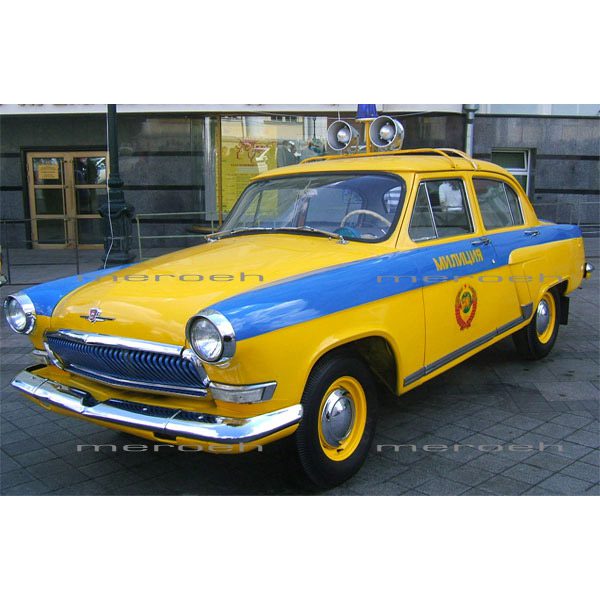 ماکت ماشین روسی Deagostini مدل Volga GA3 21R GAI Police