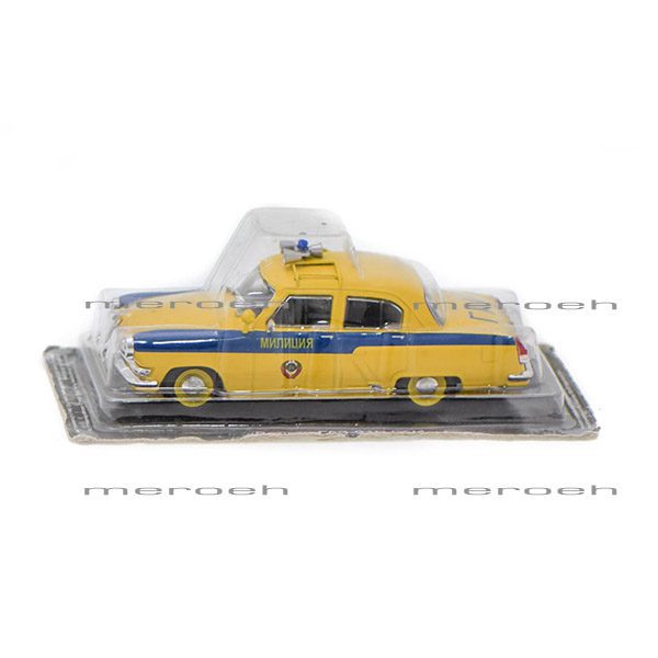 ماکت ماشین روسی Deagostini مدل Volga GA3 21R GAI Police