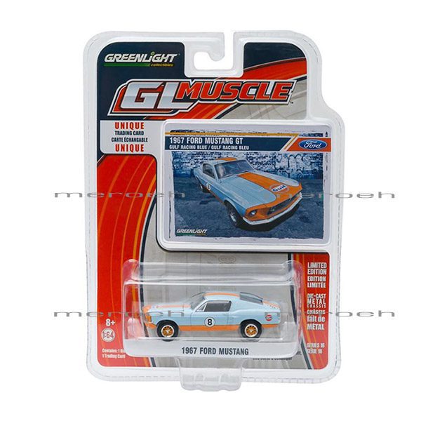 ماکت ماشین مسابقات GreenLight مدل Ford Mustang