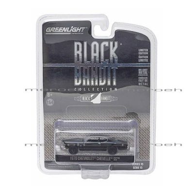 ماکت ماشین GreenLight مدل Black Bandit Chevrolet Chevelle SS
