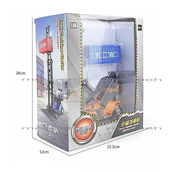 ماکت لیفتراک کانتینر KDW مدل Empty Container Stacker