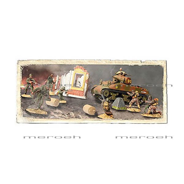 ماکت تانک Forces of Valor مدل US M4A1 Sherman