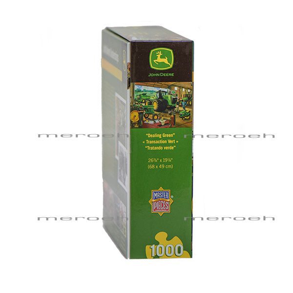 پازل مقوایی MasterPieces مدل تراکتور John Deere