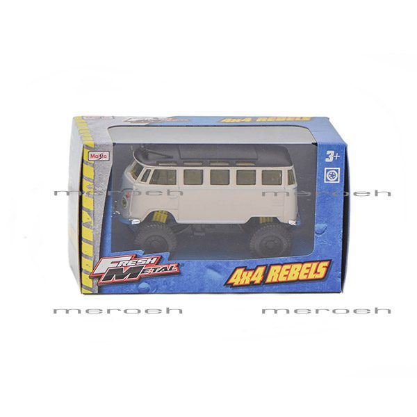 ماکت ماشین Maisto مدل Volkswagen Van Samba