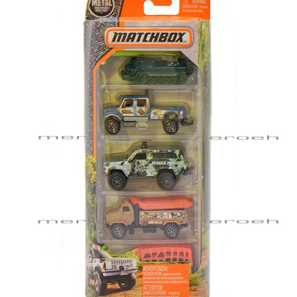 مجموعه 5 تایی ماشین های MatchBox