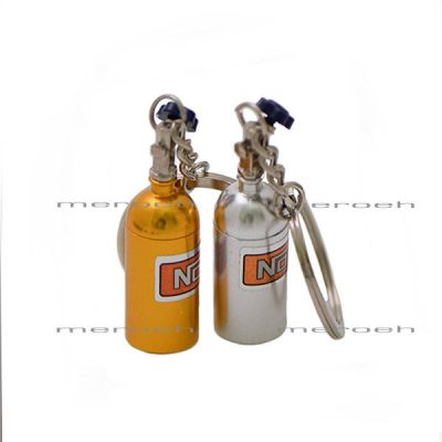 جاکلیدی فلزی طرح کپسول NOS نیترو اکسید