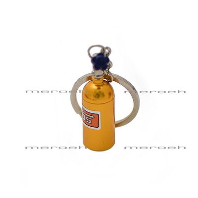 جاکلیدی فلزی طرح کپسول NOS نیترو اکسید