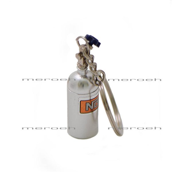 جاکلیدی فلزی طرح کپسول NOS نیترو اکسید