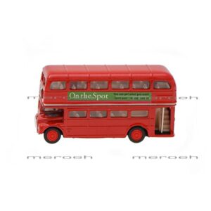ماکت اتوبوس دوطبقه انگلیس Welly مدل London Bus سایز کوچک