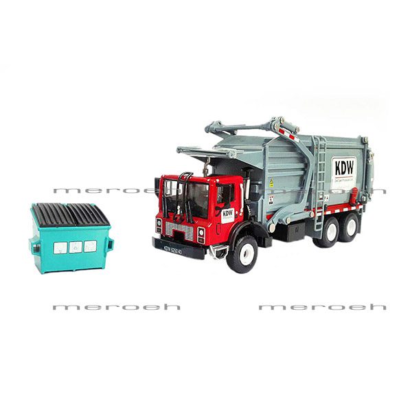 ماکت کامیون حمل زباله Kaidiwei مدل Material Truck