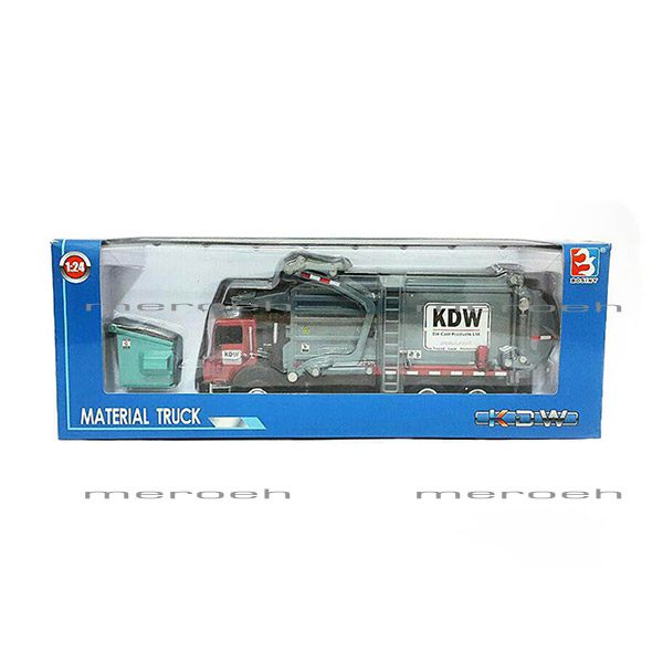 ماکت کامیون حمل زباله Kaidiwei مدل Material Truck
