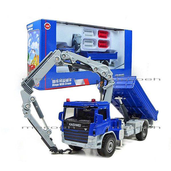 کامیون جرثقیل حمل مصالح KDW مدل Atego With Crane