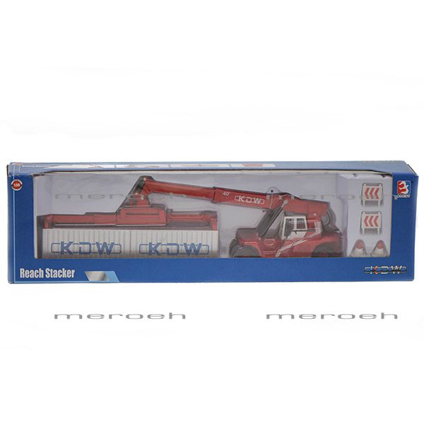 ماکت لیفتراک KDW مدل Reach Stacker
