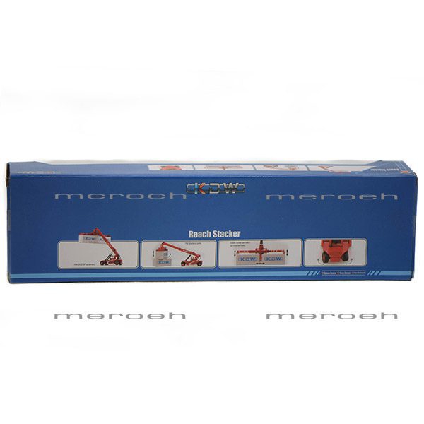 ماکت لیفتراک KDW مدل Reach Stacker