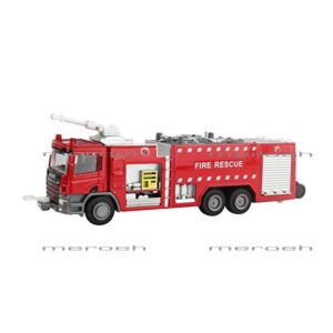 ماکت ماشین آتش نشانی آبپاش KDW مدل Water Fire Engine