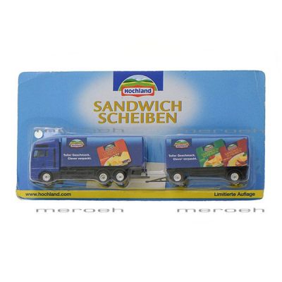 ماکت تریلر حمل پنیر ساندویچ Werbemittel مدل Man