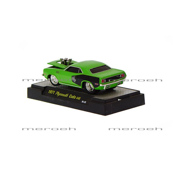 ماکت ماشین M2 مدل Plymouth Cuda 440