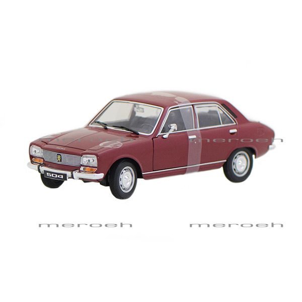 ماکت ماشین Welly مدل 1975 Pevgeot 504