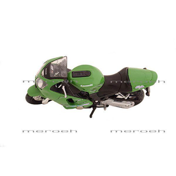 ماکت موتورسیکلت Welly مدل 2001 Kawasaki Ninja ZX-12R