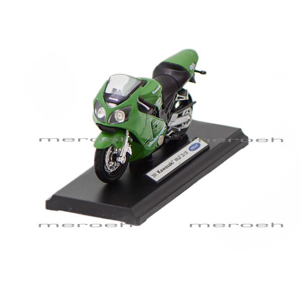 ماکت موتورسیکلت Welly مدل 2001 Kawasaki Ninja ZX-12R