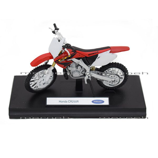 ماکت موتورسیکلت Welly مدل Honda CR250R