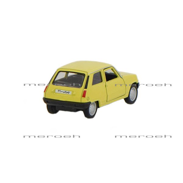 ماکت ماشین عقب کش Welly مدل Renault 5