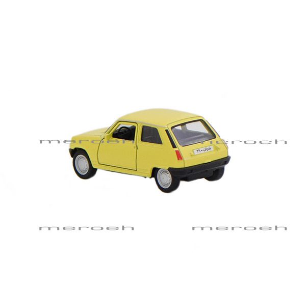 ماکت ماشین عقب کش Welly مدل Renault 5