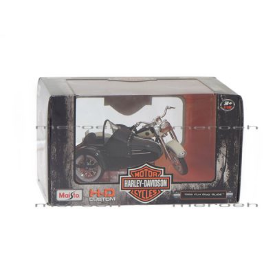 ماکت موتورسیکلت هارلی دیویدسون Maisto مدل 1958 Flh Duo Glide